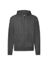 Classic hooded sweat jacket
